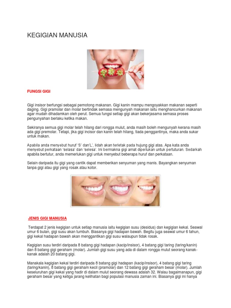 Kegigian Manusia Pdf