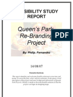 Feasibility Study: Queen's Park Re-Branding Project