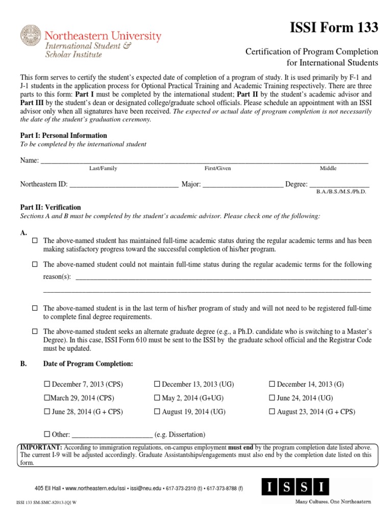 form-number-133-graduate-school-academic-degree