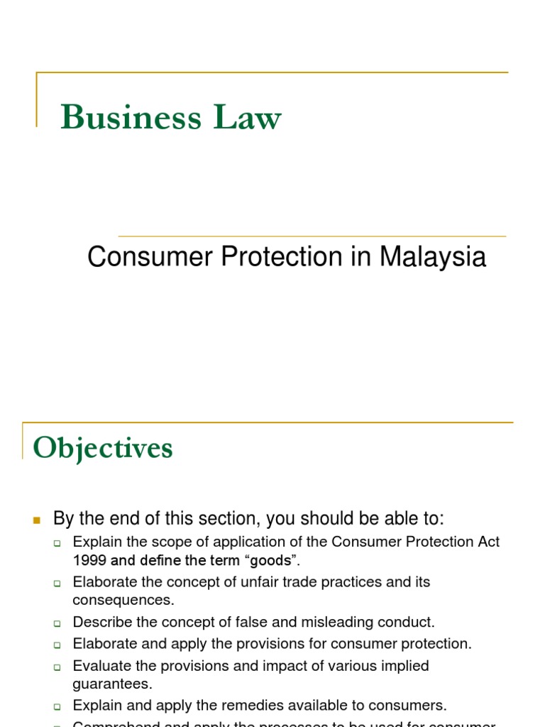 Consumer Protection Pdf Consumer Protection Product Liability