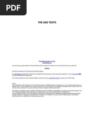 The Ged Tests