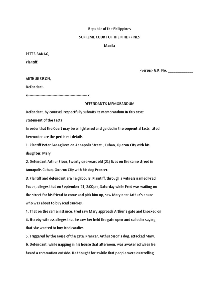 legal memo sample.docx Trespass Negligence