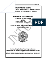 B.tech. - R09 - EEE - Academic Regulations Syllabus