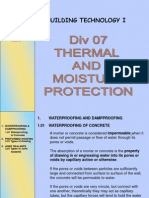 07 Thermal Moisture Prot
