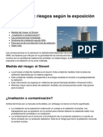Radiactividad Riesgos Segun La Exposicion 4431 Ligpky PDF