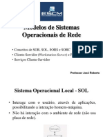 Modelos de Sistemas Operacionais de Rede PDF
