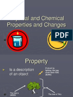 Physical and Chemical Changes and Properties Notes