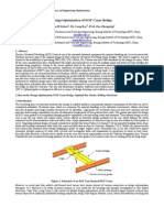 SBS 1 0192 Design Optimization of Eot Crane Bridge