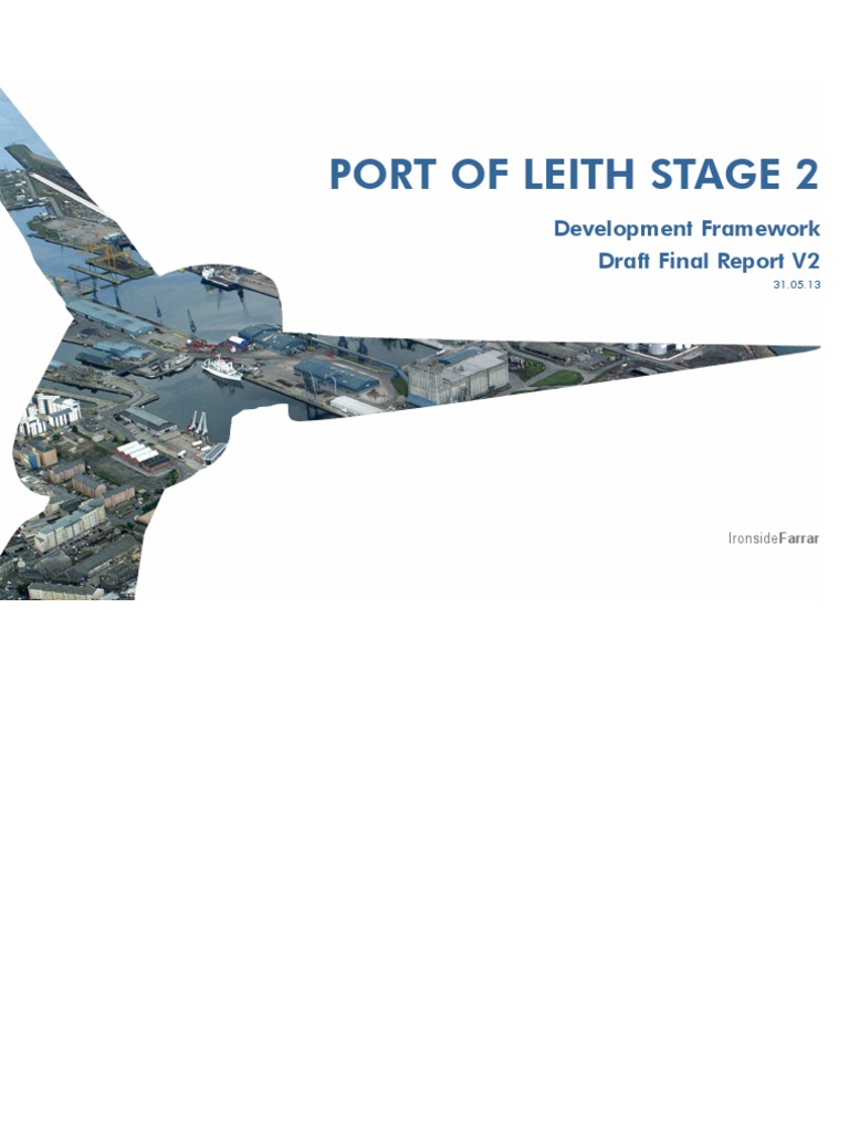 Port of Leith Development Framework Report | PDF | Rail Transport ...