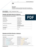 El Estilo Indirecto PDF