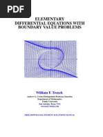 Download ELEMENTARY DIFFERENTIAL EQUATIONS WITH BOUNDARY VALUE PROBLEMS - PR TRENCHPDF by mnunez1995 SN242959762 doc pdf
