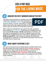 Lambeth Needs A Payrise Organising Meeting - Fighting For The Living Wage in Lambeth