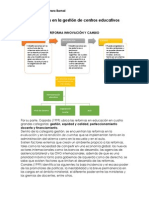 Tendencias en La Gestión de Centros Educativos