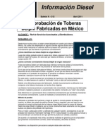 Boletin K-313 Toberas Mexico PDF