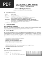 UT Dallas Syllabus For Ce3320.002.09s Taught by Mehrdad Nourani (Nourani)