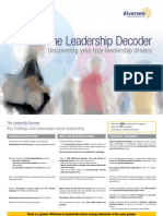 Diverseo - The Leadership Decoder - Discovering Your True Leadership Drivers