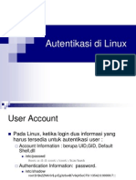 Autentikasi Di Linux