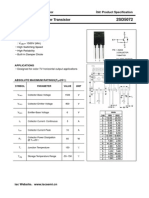 Isc 2SD5072: Isc Silicon NPN Power Transistor