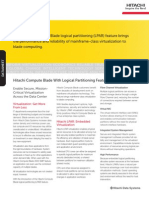 Hitachi Datasheet Compute Blade Logical Partitioning Lpar