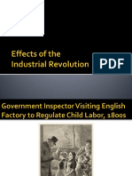 effects of the industrial revolution