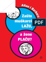 Zašto Muškarci Lažu A Žene Plaču