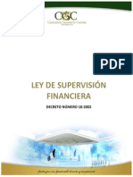 Ley de Supervision Financiera PDF