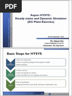 Aspen HYSYS_Steady states and Dynamic Simulator (EG Plant Exercise).pdf