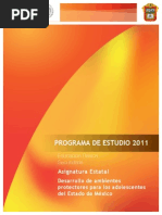 Desarrollo de Ambientes Protectores en El Edo. Mex PDF