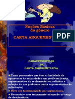 Carta Argumentativa: Problemas e Soluções para a Educação Brasileira