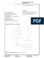 56.9mm (2.3 INCH) SINGLE DIGIT Numeric Display: Package Dimensions & Internal Circuit Diagram