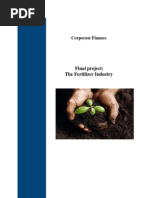Finance review of Fertilizer sector 2014