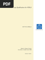 Loop Qualification For VDSL2