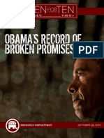 Promises made, Promises broken