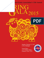 Gala Packag2015 The AAREA'S Twelfth Annual Gala Night.e 2015 Ben Huynh PDF
