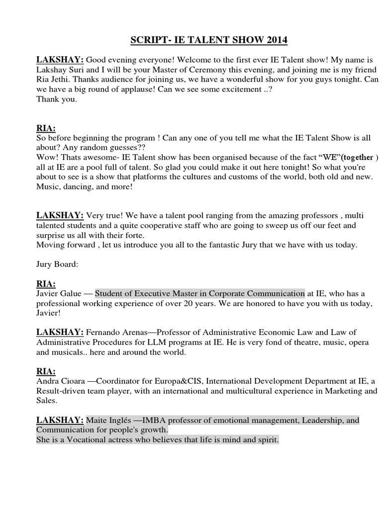 talent-show-script-theatre-leisure