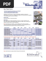 Kittiwake Oil Test Kits