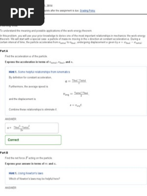 Ch 06 Hw Rotation Around A Fixed Axis Force
