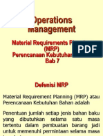 Bab 7 Material Requirements Planning (MRP and ERP)