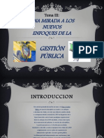 Una Mirada A Los Nuevos Enfoques de La Gestion Publica/Karina Lara Y Silvia Asqui