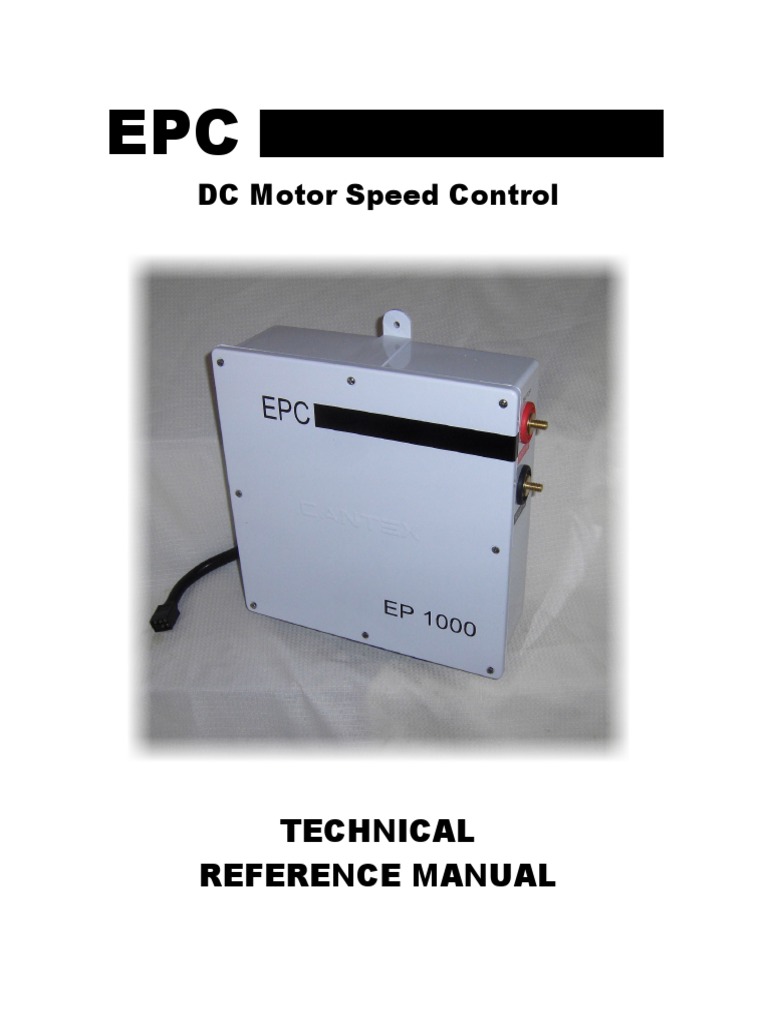 EPC Technical Reference Manual | PDF | Fuse (Electrical) | Power Supply
