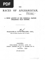 The Races of Afghanistan (1880) by Surgeon-Major H. W. Bellew
