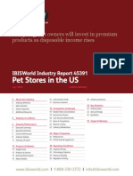 Pet Stores in The US Industry Report
