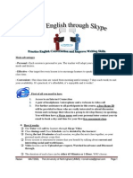 Study English Through Skype