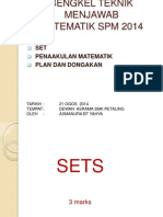 Bengkel Teknik Menjawab SPM 2014 Part 1