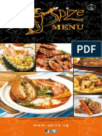 River Valley Main Dining Menu 2013