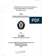Pengaruh Karakteristik Dan Faktor Kondisi Pekerjaan Dengan Kepuasan Kerja Perawat PDF