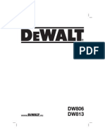 Dewalt dw806 Manual PDF