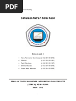 Download Simulasi Modeling Antrian 1 Kasir by herubreakerz SN243042662 doc pdf