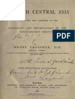 1887 Through Central Asia - Diplomacy and Delimitation of The Russo-Afghan Frontier by Lansdell S PDF