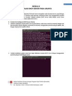Modul 8 DHCP Server Ubuntu 12.04 Lts